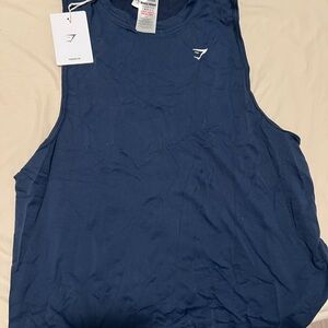 Gymshark Navy Seamless Tank